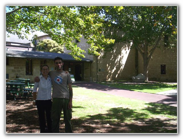 MJ & Cousin Stuart at Freo Arts Centre Feb 12th 2007